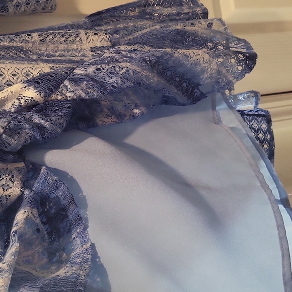 Betsey Johnson Empire Waist Bell Sleeve   Boho Dress - 6 S/M - Picture 11 of 12